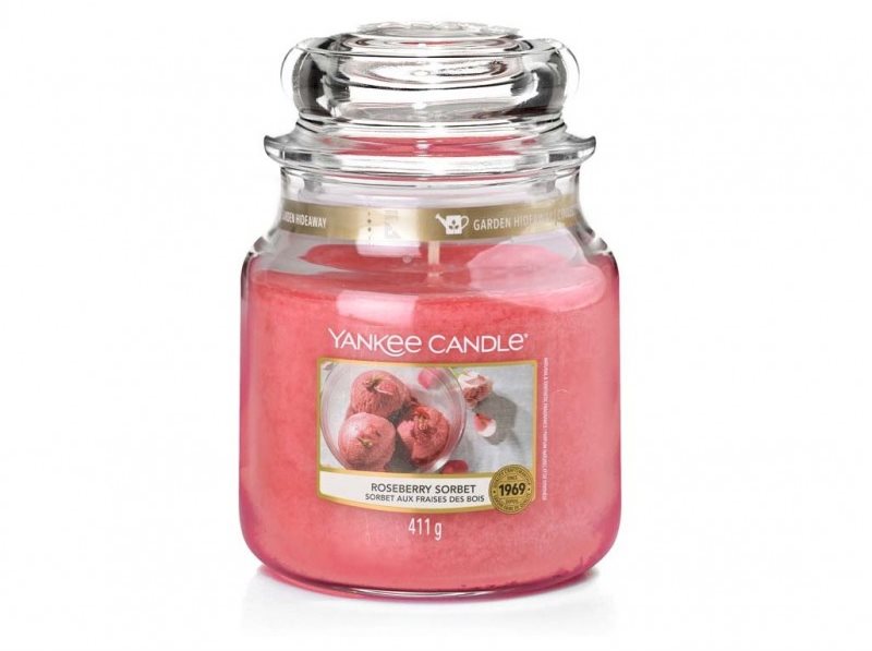 YANKEE CANDLE Roseberry Sorbet 411 g