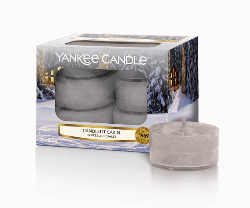 Gyertya YANKEE CANDLE Candlebit Cabin 12 × 9,8 g