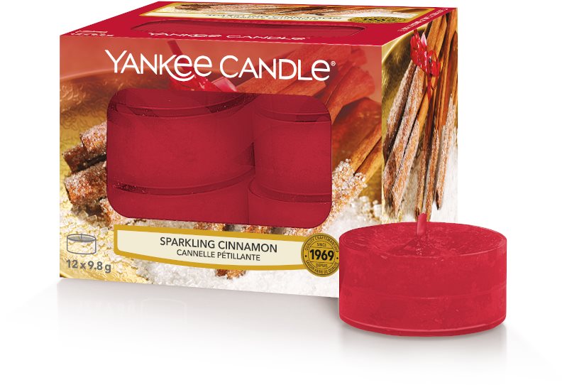 YANKEE CANDLE Sparkling Cinnamon 12 × 9,8 g