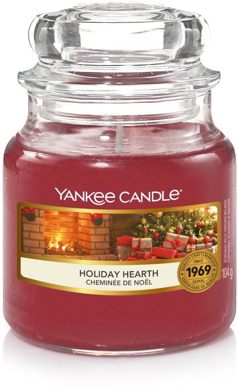 Holiday Hearth illatgyertya, égési idő 25 óra - Yankee Candle