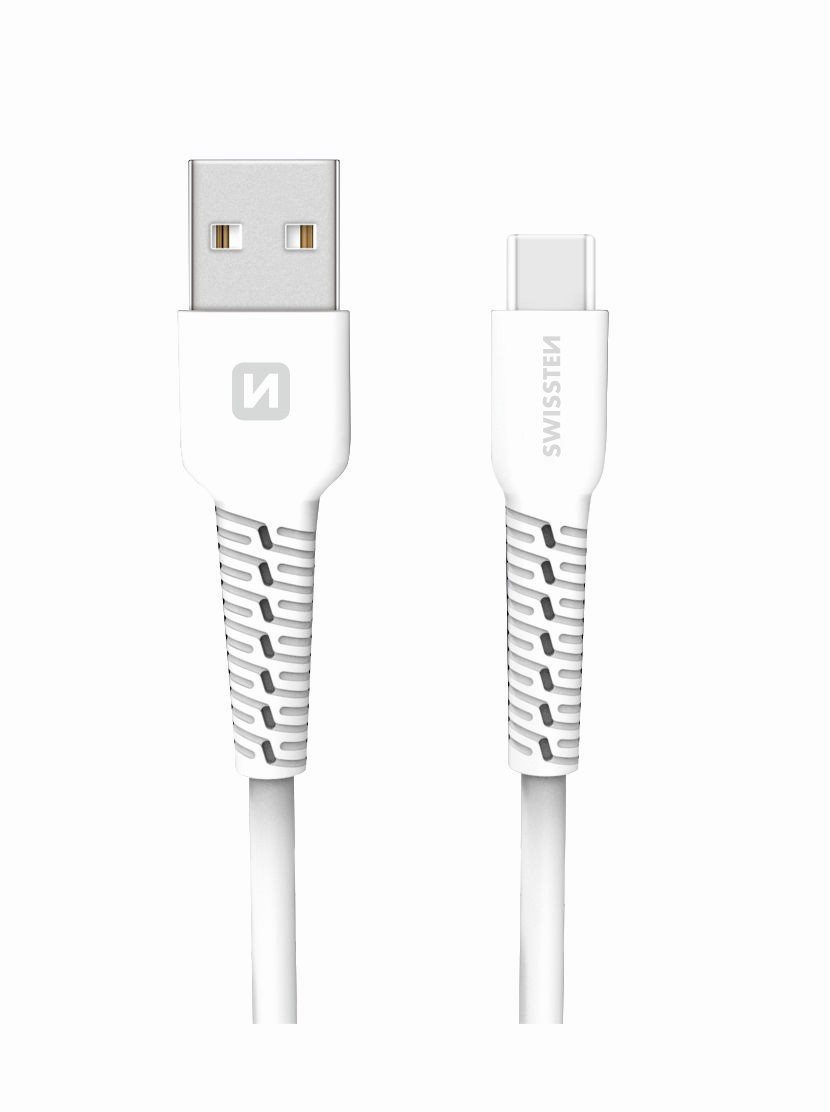 Swissten USB-C 1m, fehér