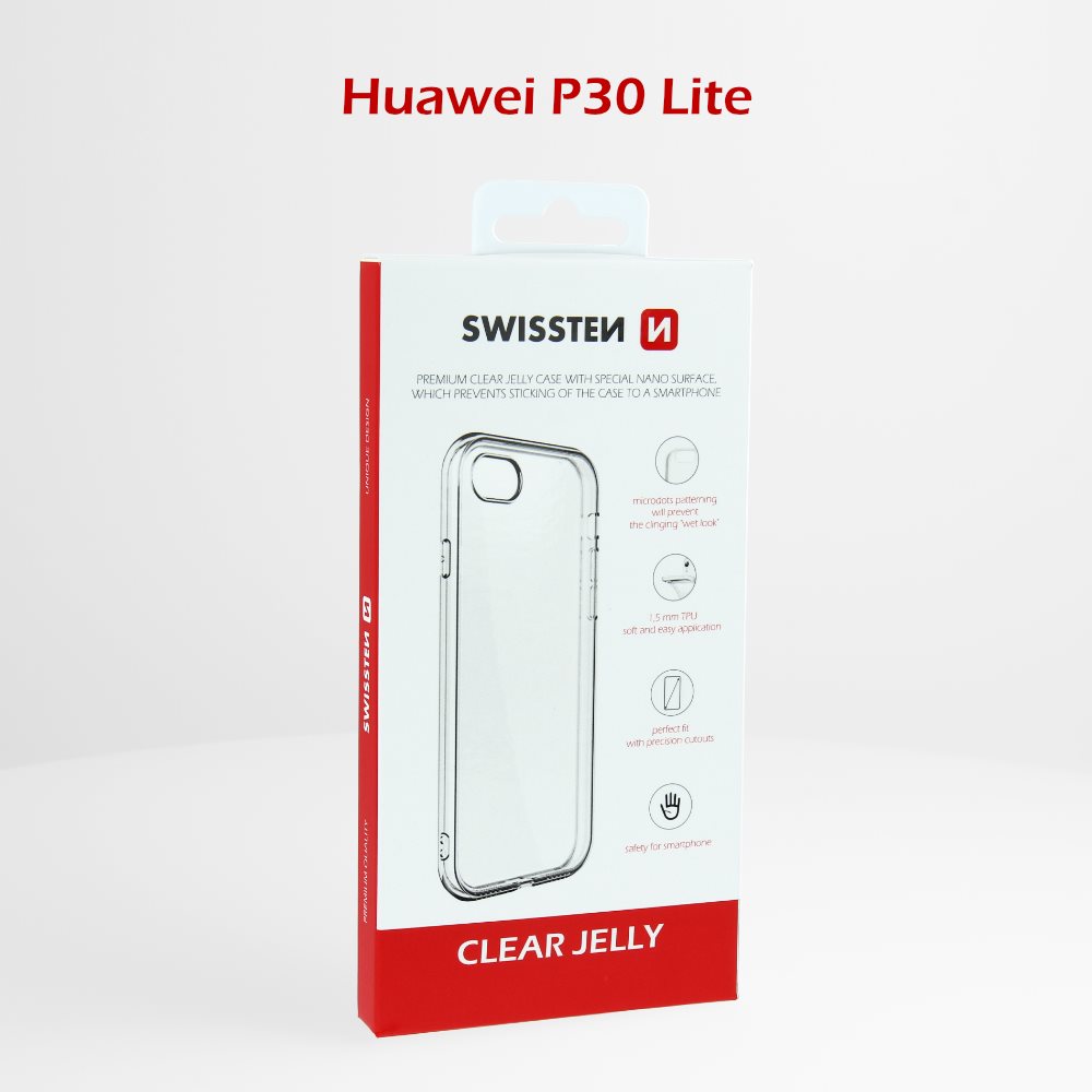 Swissten Clear Jelly Huawei P30 Lite tok