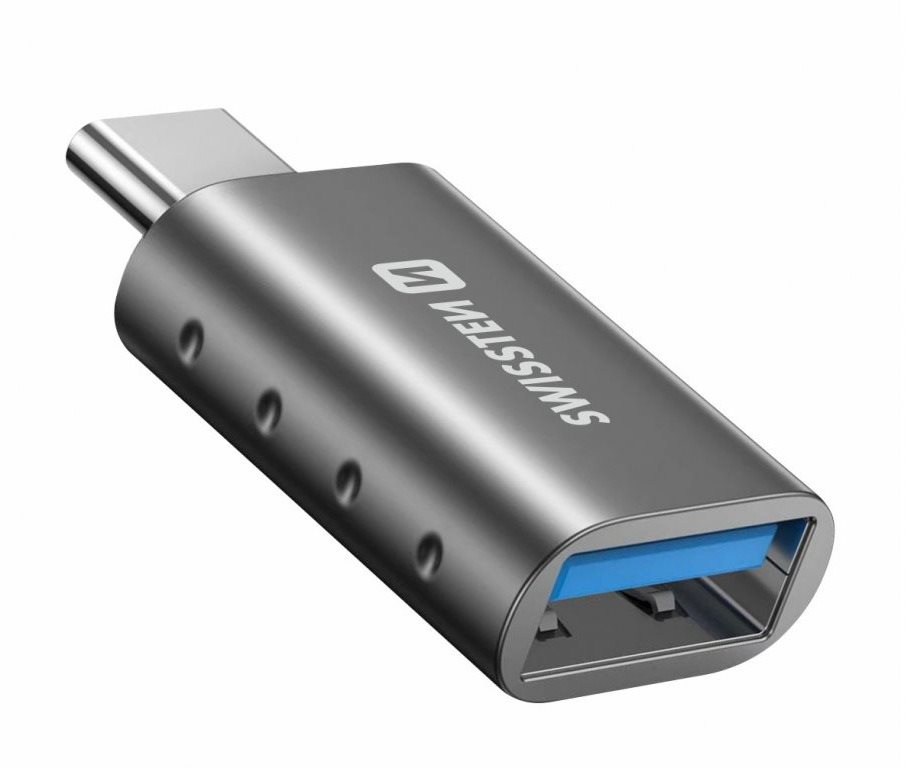 Swissten OTG adapter USB-C (M) / USB-A (F)