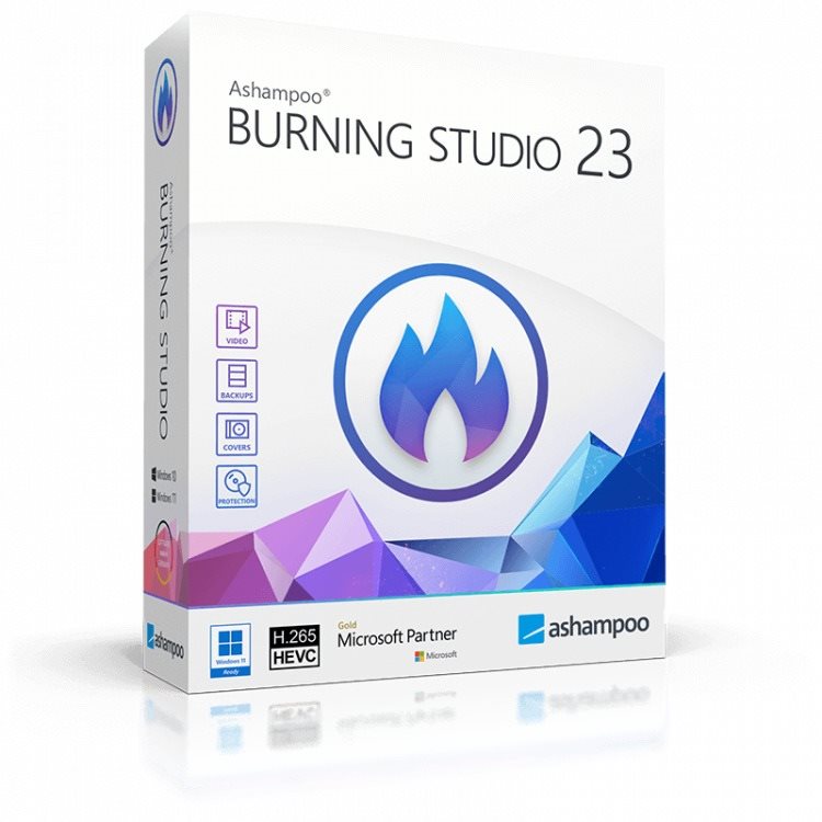 Ashampoo Burning Studio 23 (elektronikus licensz)