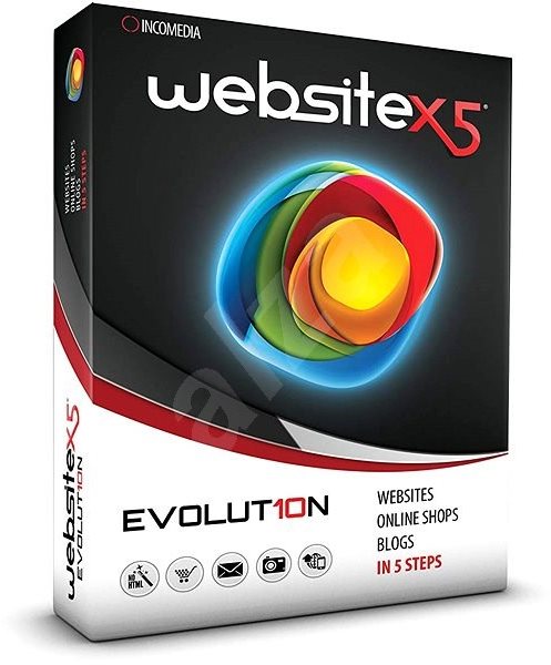 WebSite X5 Evolution (elektronikus licenc)