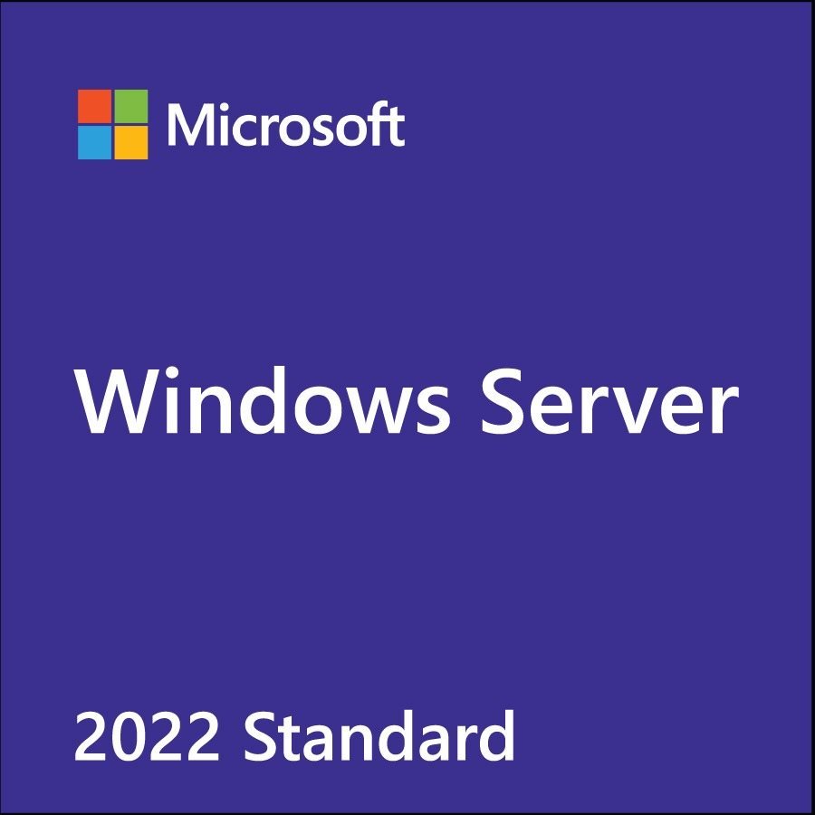 Microsoft windows server standard 2022, x64, en, 16 core (oem)