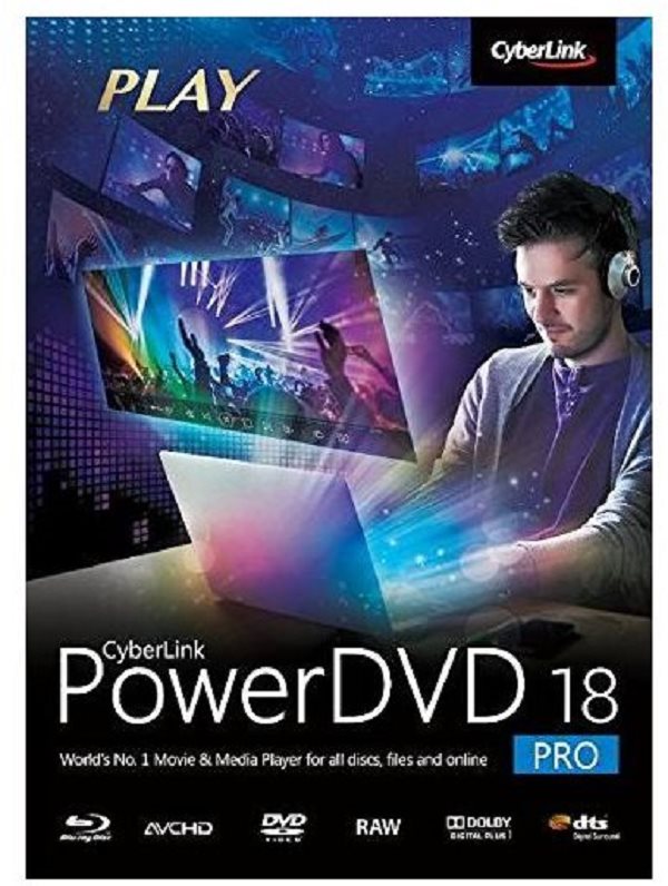 Cyberlink PowerDVD 18 Pro (elektronikus licenc)