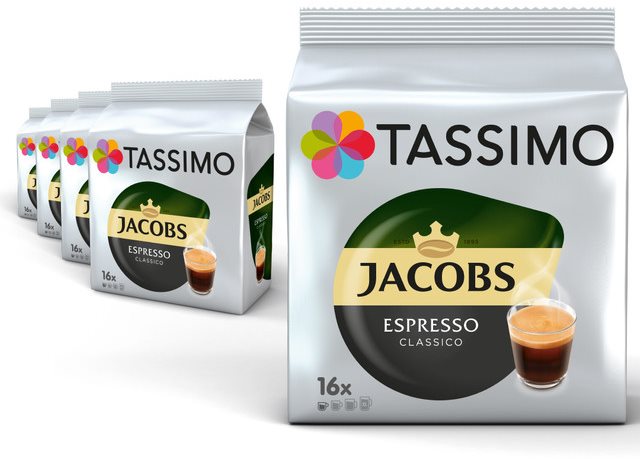 TASSIMO KARTON Jacobs Espresso, 80 ital