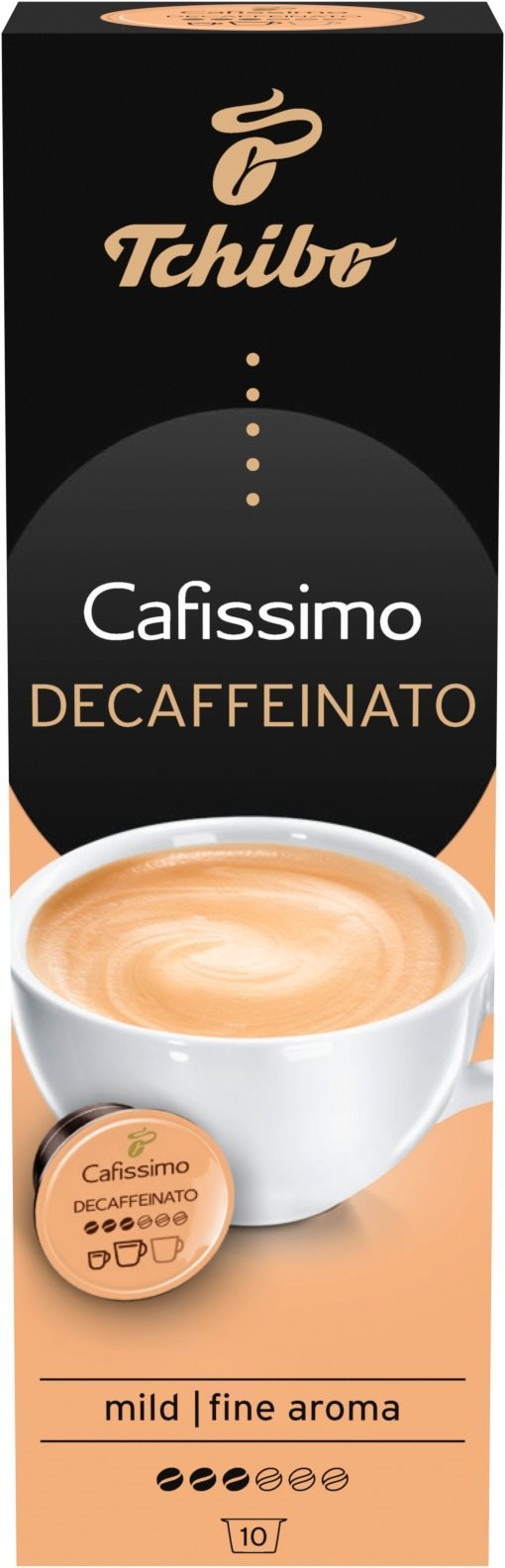 Tchibo Cafissimo Caffé Crema Decaffeinated 70g