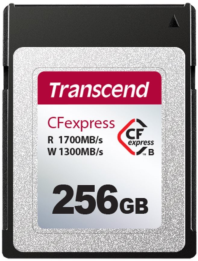 Transcend CFexpress 820 B típus, 256 GB-os PCIe Gen3 x2