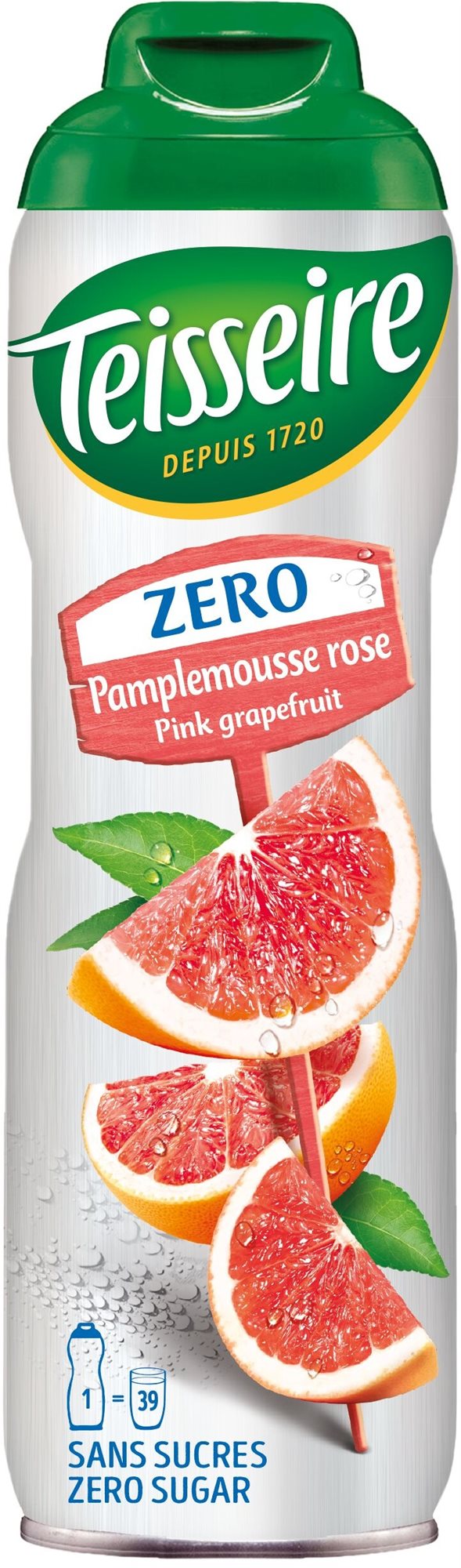 Teisseire pink grapefruit 0,6 l 0%