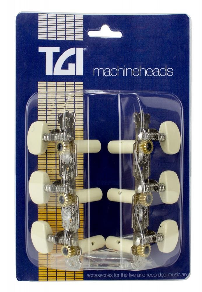 TGI TG441 klasszikus gitár nikkel hangolókulcs