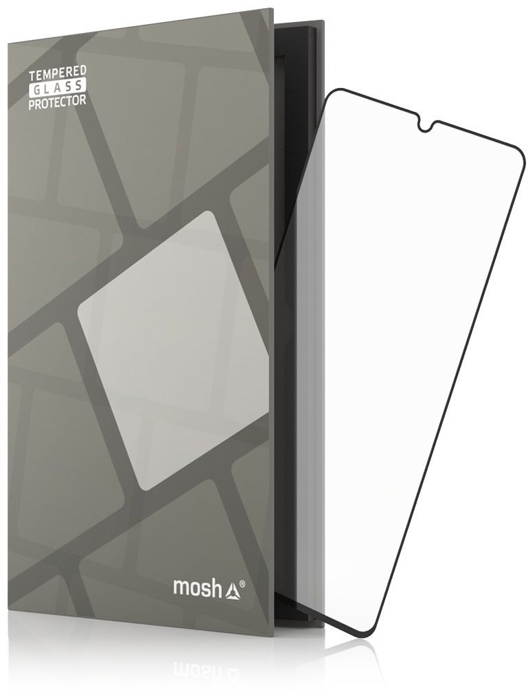 Tempered Glass Protector Samsung Galaxy A42 5G üvegfólia - fekete keret