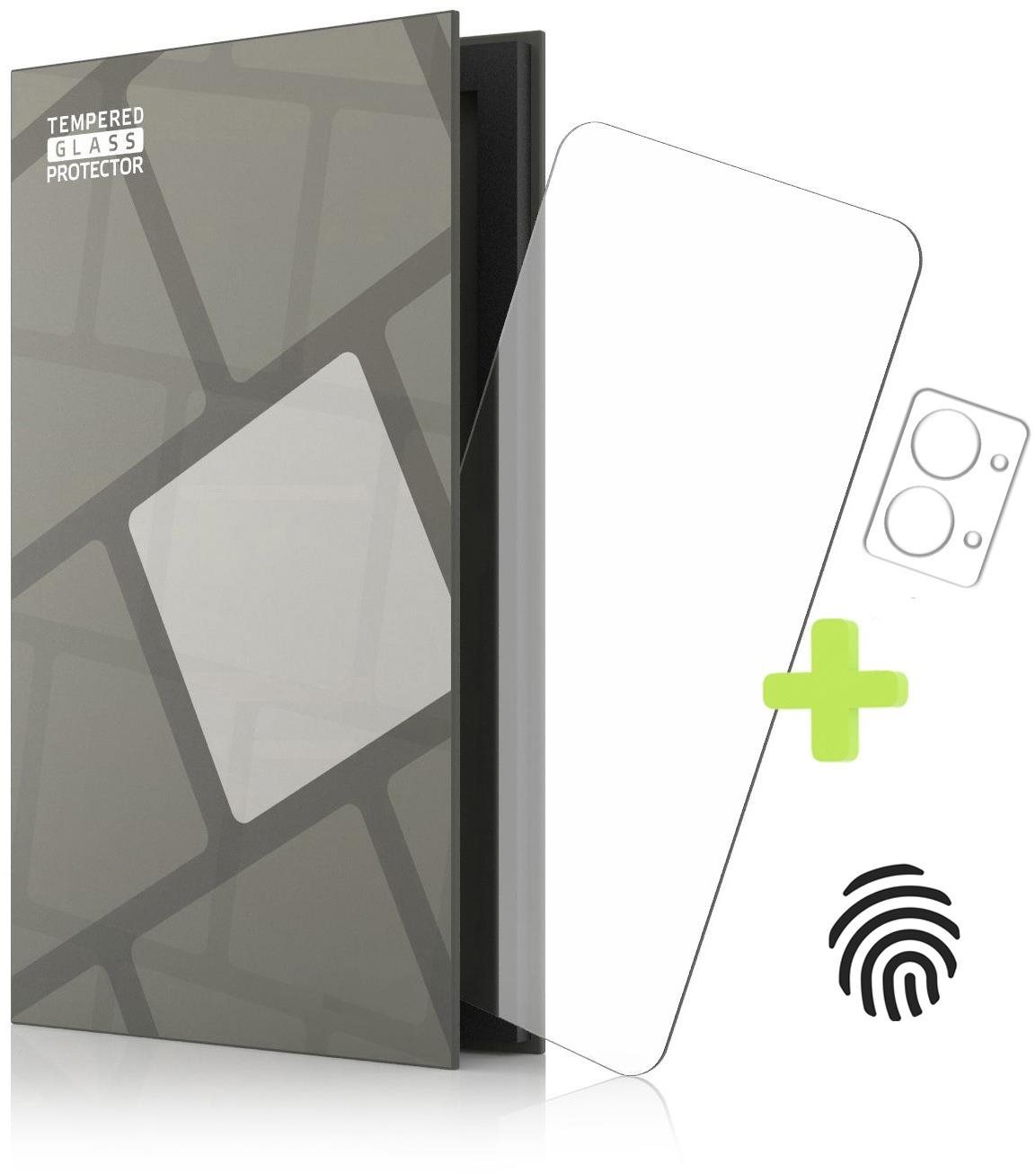 Tempered Glass Protector 0,3 mm a OnePlus Nord 2T 5G készülékhez + kameravédő (Case Friendly)