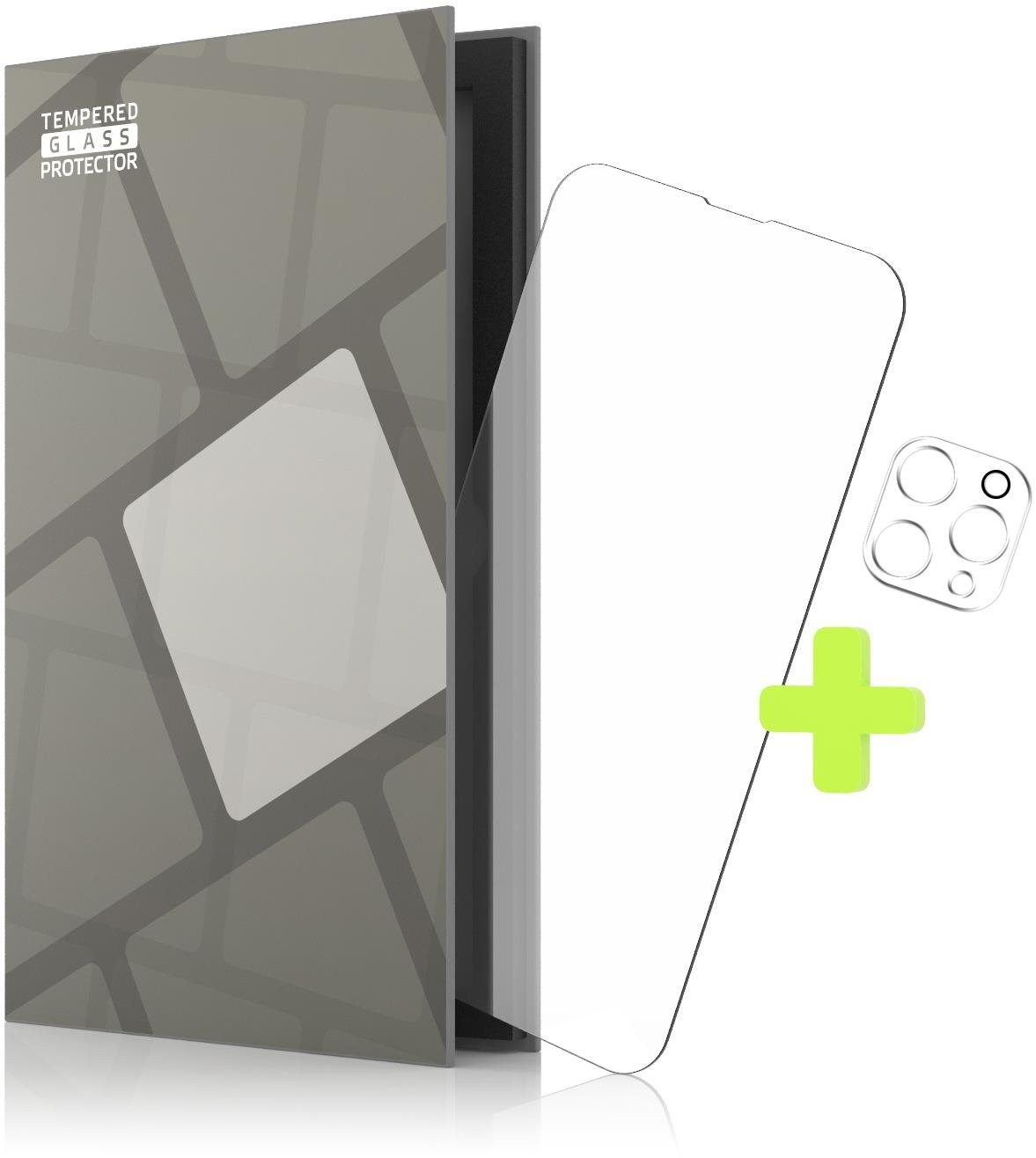 Tempered Glass Protector 0,3mm iPhone 13 Pro Max üvegfólia + kamera védő fólia - Case Friendly