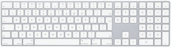 Apple Magic Keyboard numerikus billentyűzettel - nemzetközi angol