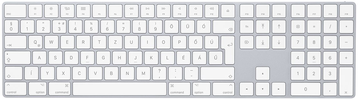 Apple Magic Keyboard numerikus billentyűzet - magyar