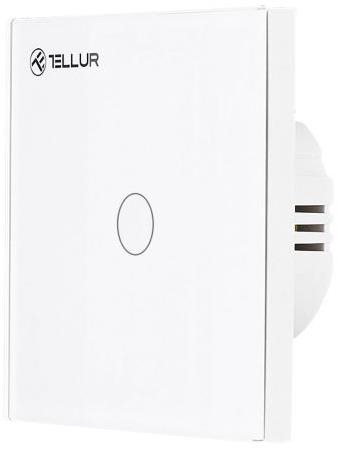 Tellur WiFi Smart Kapcsoló, 1 port, 1800 W, 10 A, fehér