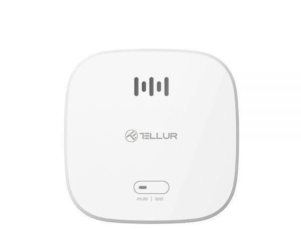 Tellur WiFi intelligens füstérzékelő, CR123A, fehér