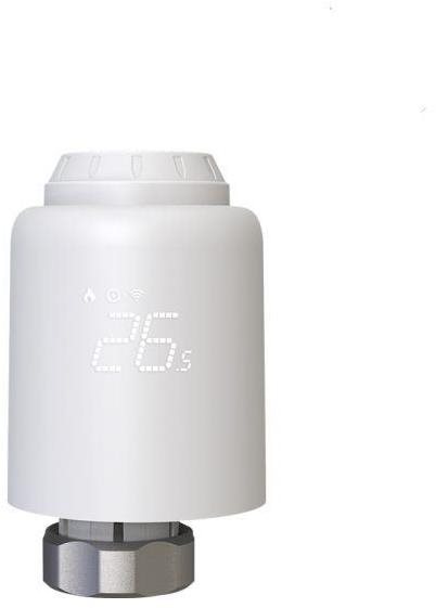 Tellur WiFi Smart Thermost. Radiator Valve Okos WiFi termosztát. radiátorszelep RVSH1, LED, Fehér