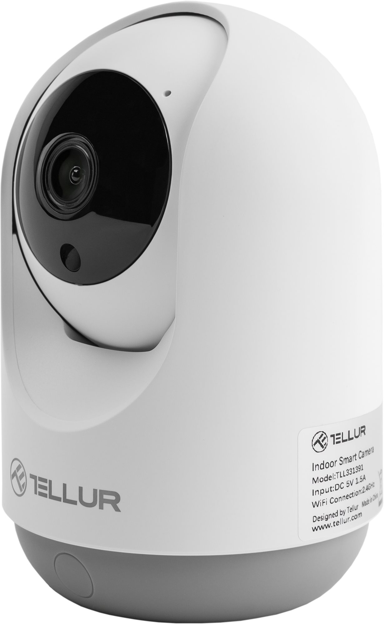 Tellur WiFi Smart kamera, Pan & Tilt, 3MP, UltraHD, fehér