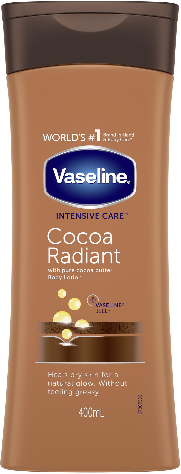 Testápoló VASELINE Cococa Radiant 400 ml