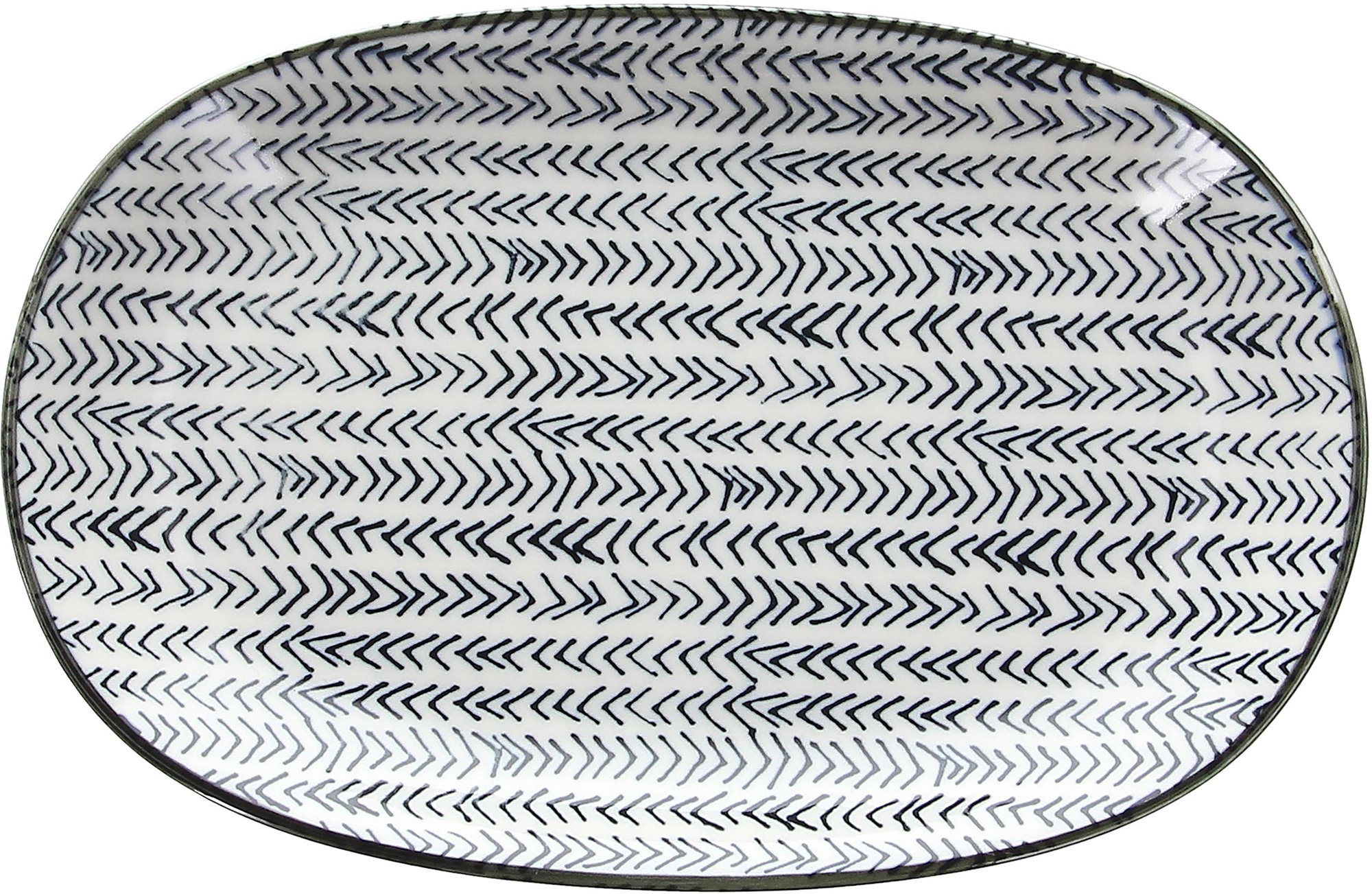 Tognana PORTATA CHAKRA Ovális tányér 23 cm 6 db