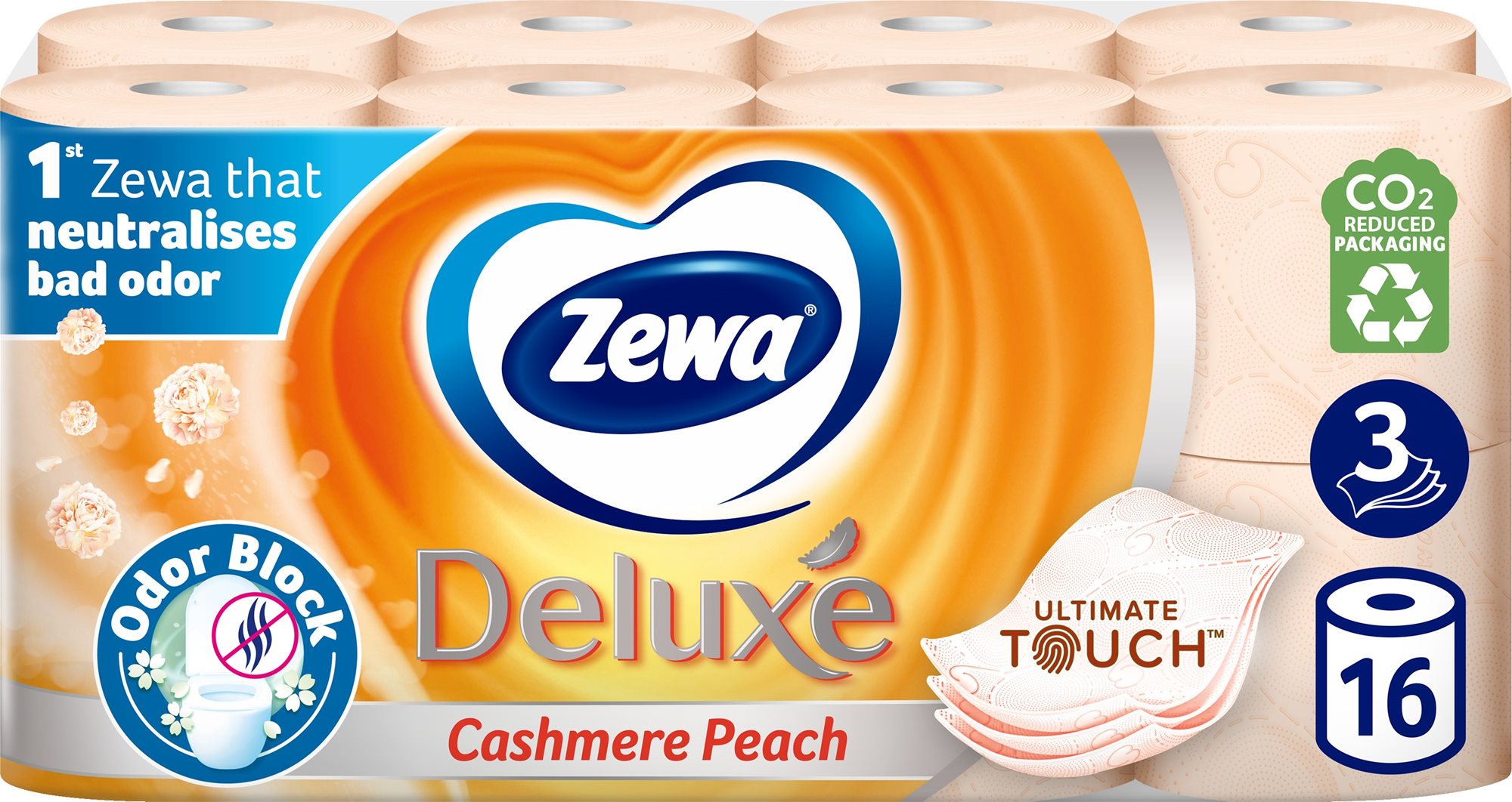 ZEWA Deluxe Cashmere Peach (16 db)