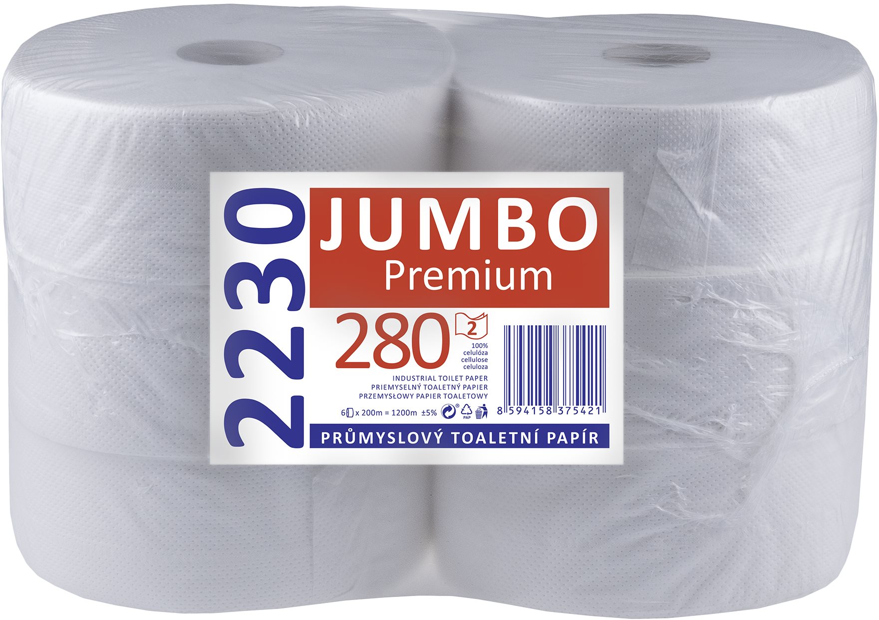 LINTEO JUMBO Premium 280 (200 m), 6 db