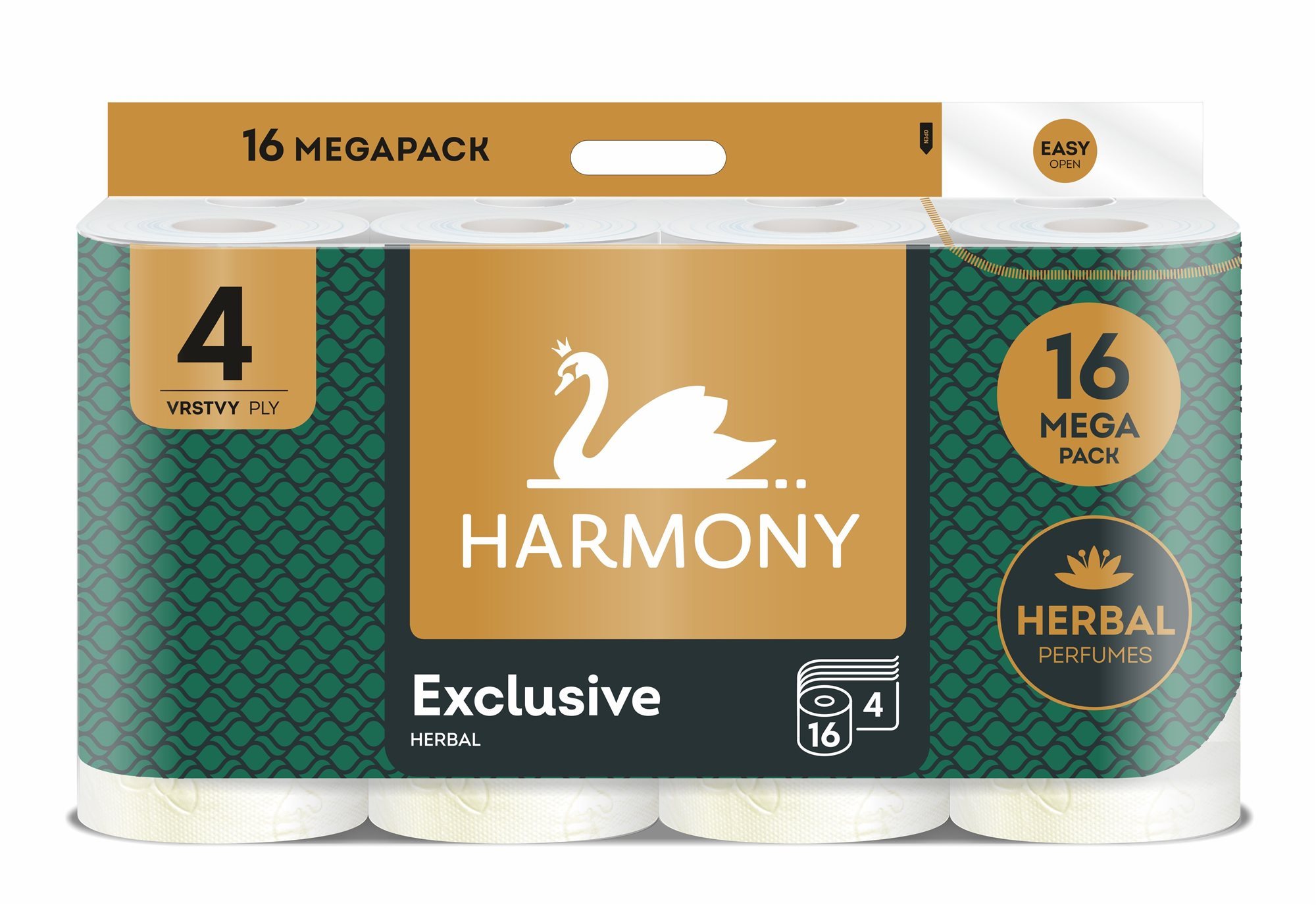 WC papír HARMONY Exclusive Herbal Parfumes (16 db)