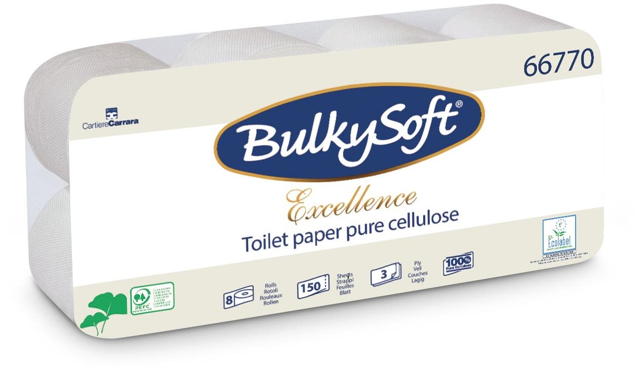 WC papír BulkySoft Excellence 150 lap 8 db