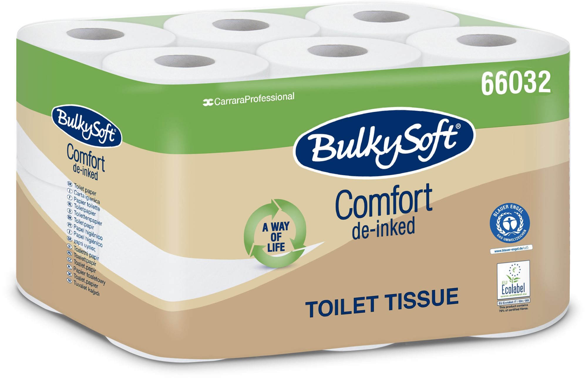 WC papír BulkySoft Comfort de-inked 12 db