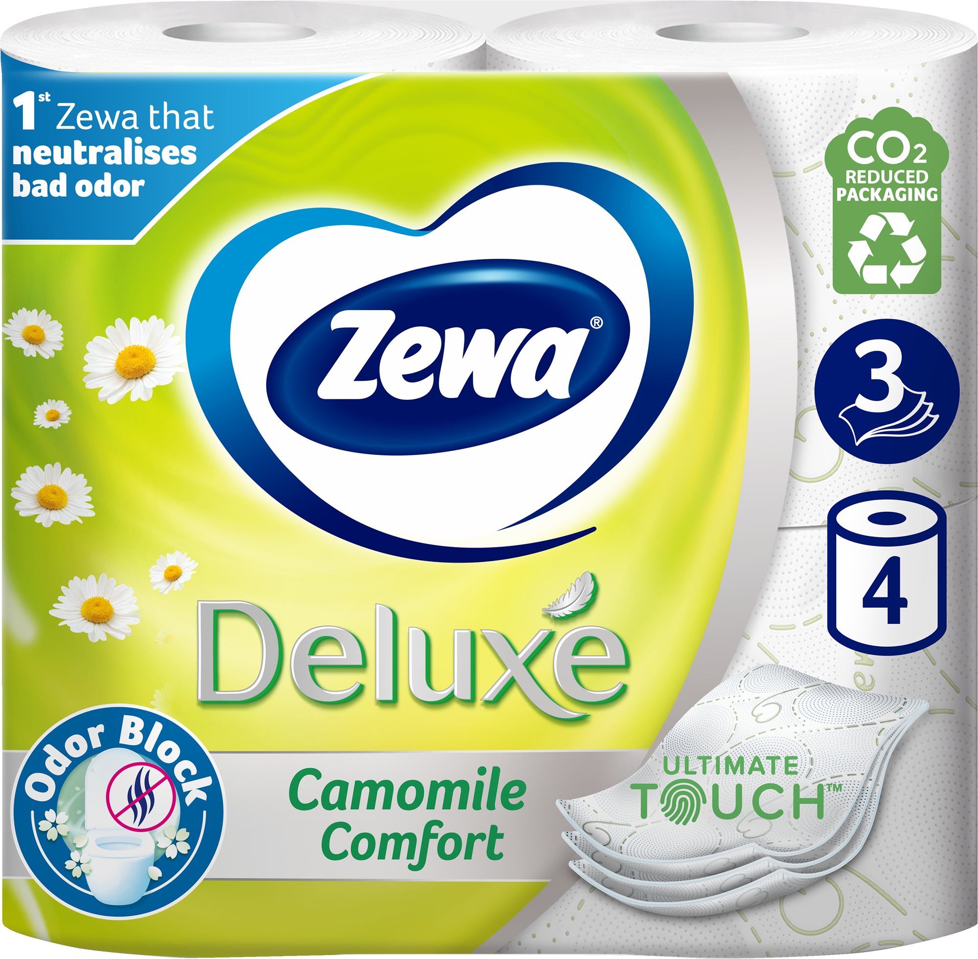 ZEWA Deluxe Camomile Comfort (4 tekercs)