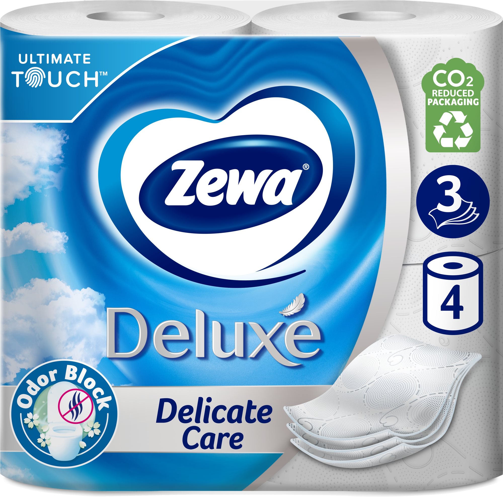 ZEWA Deluxe Delicate Care (4 tekercs)