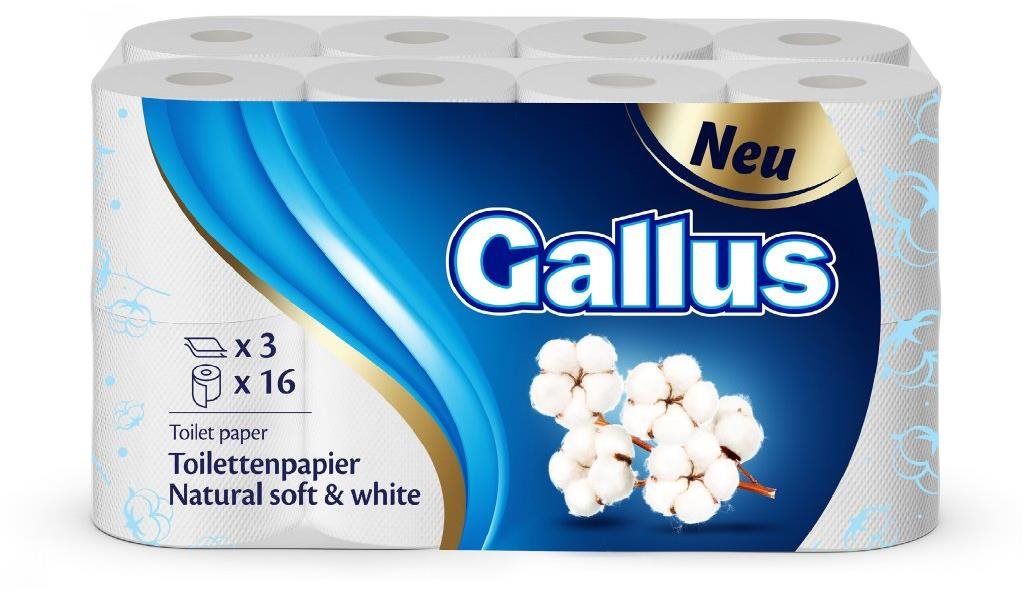 GALLUS Natural Soft & White (16 ks)