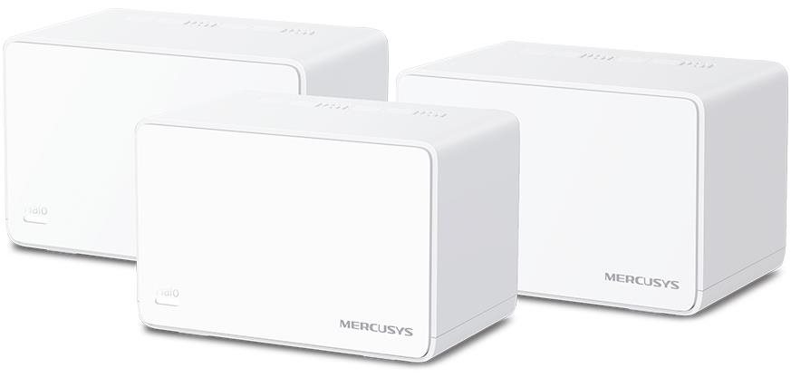 WiFi rendszer Mercusys Halo H80X (3-pack), WiFi6 Mesh System