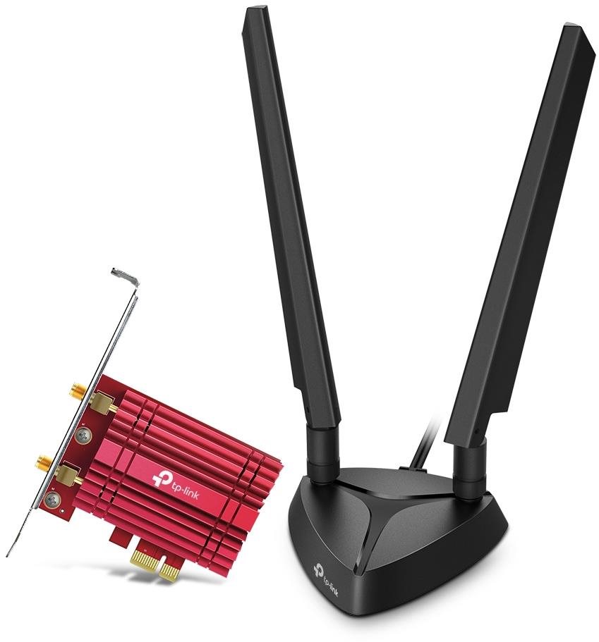 Wifi hálózati kártya TP-Link Archer TXE75E, AXE5400 Wi-Fi 6E Bluetooth PCIe Adapter