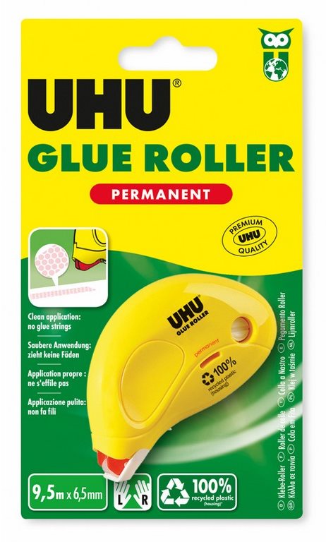 UHU Dry & Clean Roller Permanent 6,5 mm x 8,5 m
