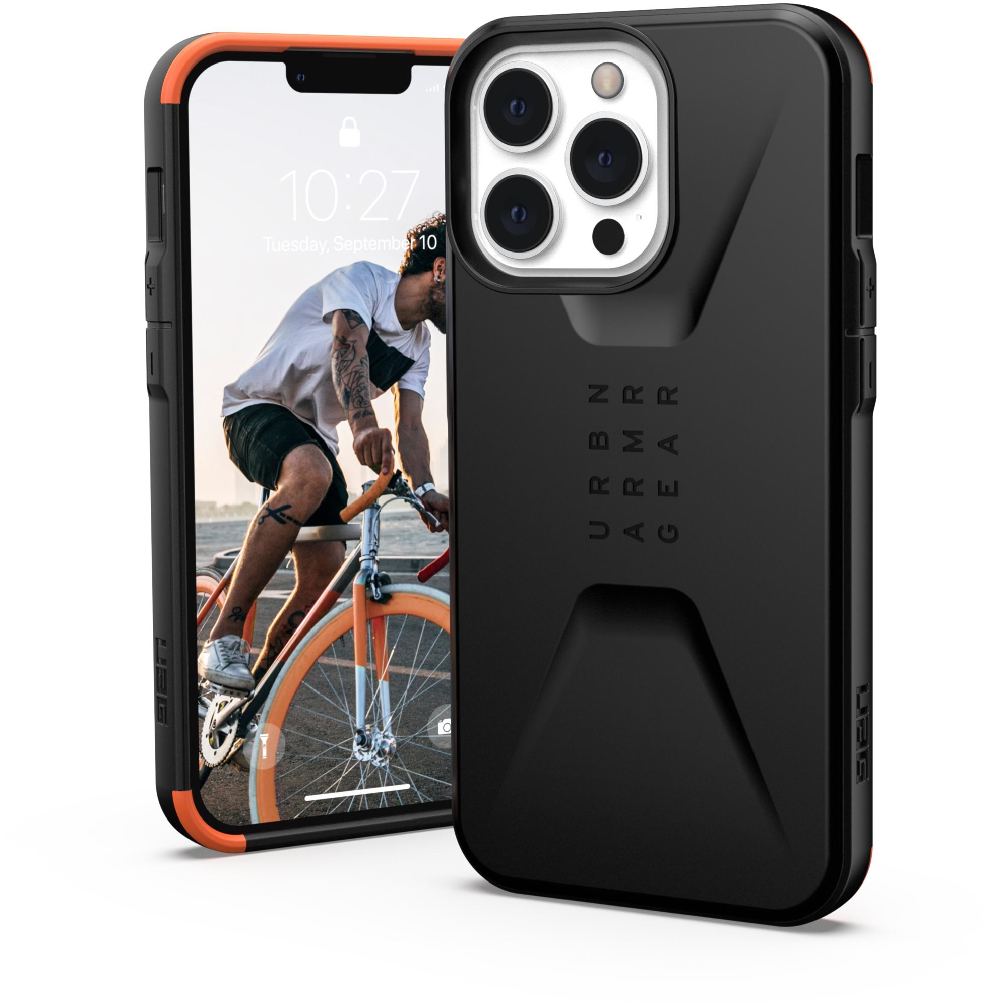 UAG Civilian iPhone 13 Pro fekete tok