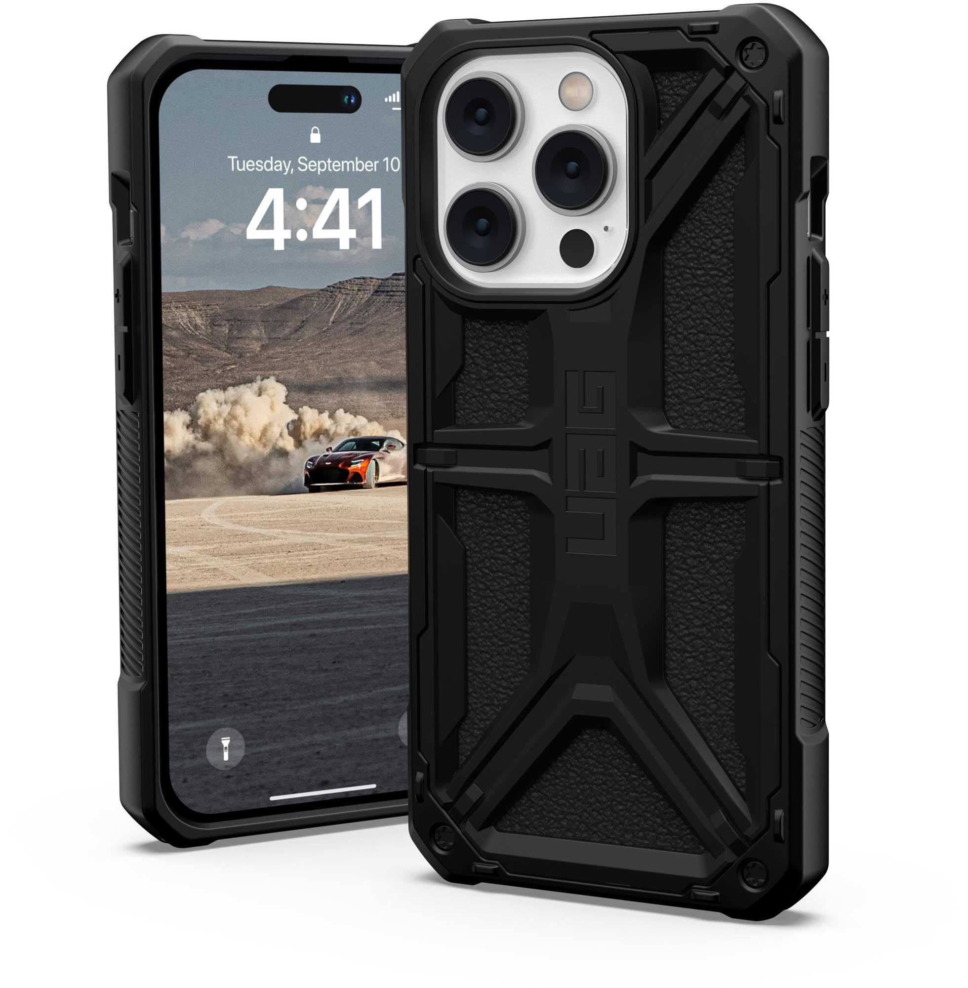 UAG Monarch iPhone 14 Pro fekete tok