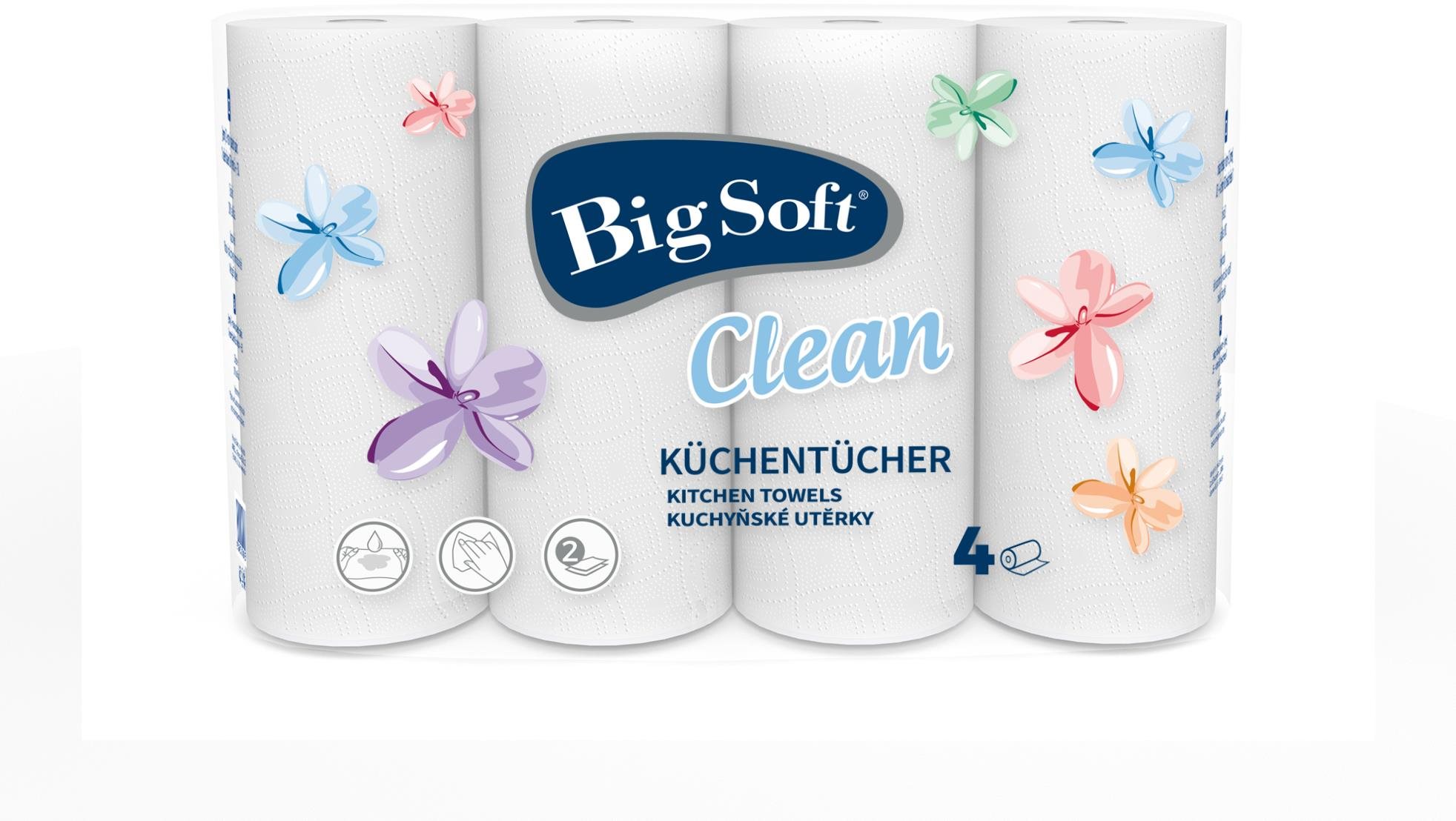 BIG SOFT Clean 4 × 50