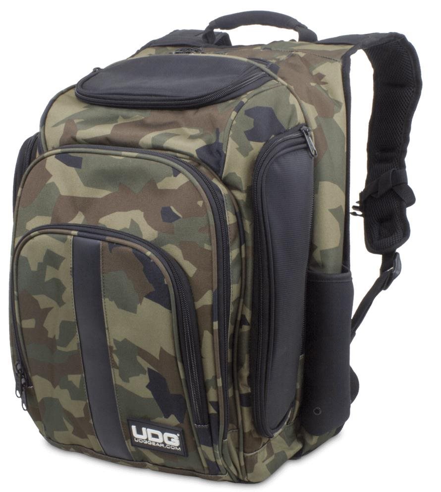 UDG Ultimate DIGI Backpack Black, Camo/ Orange inside