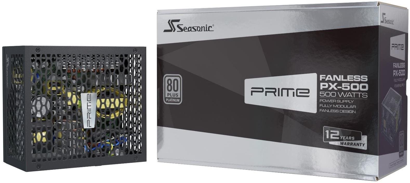 Seasonic Prime Fanless PX-500 Platinum