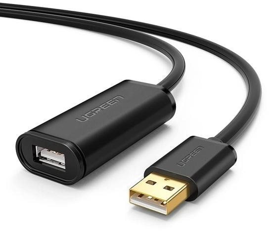 UGREEN USB 2.0 Active Extension Cable with Chipset 30m Black