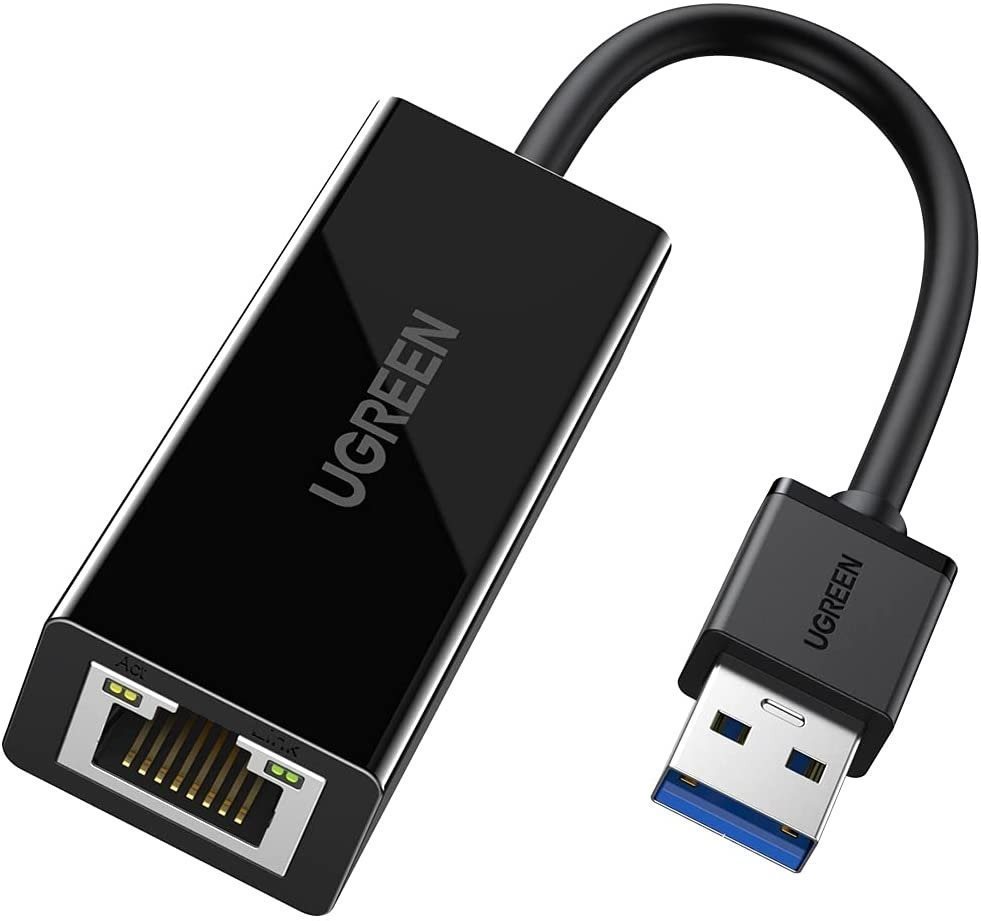 UGREEN USB 3.0 Gigabit Ethernet Adapter Black