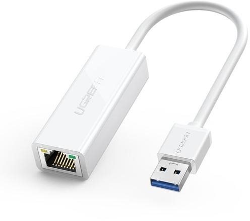 UGREEN USB 3.0 Gigabit Ethernet Adapter White