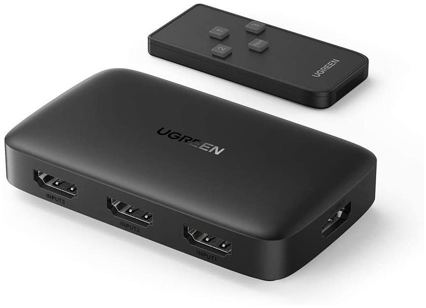 UGREEN HDMI Switcher 3 In 1 Out 4K 30HZ