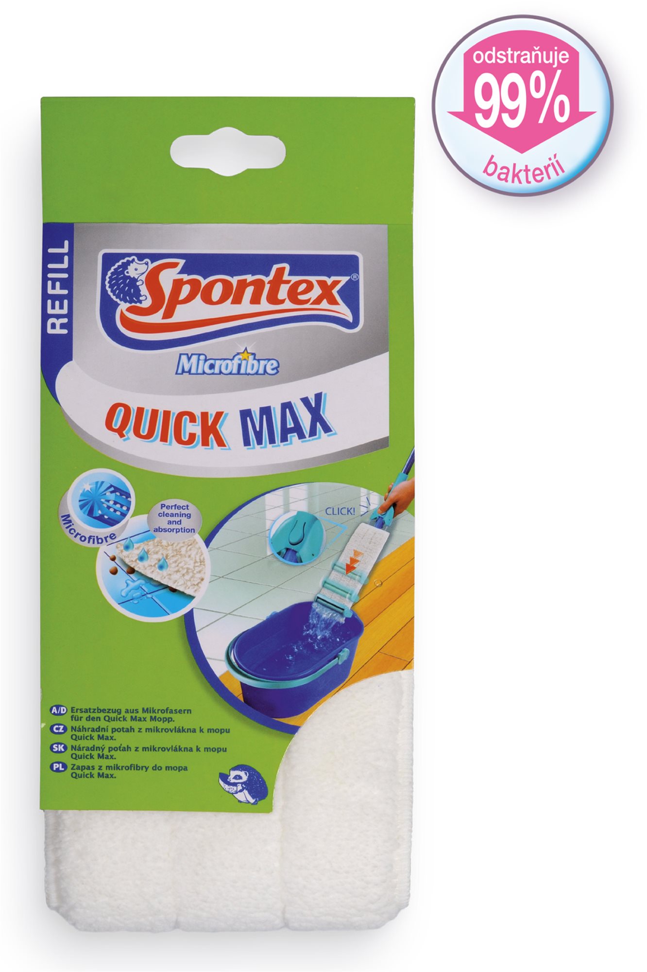 SPONTEX QuickMax Profi mikroszálas pótfej