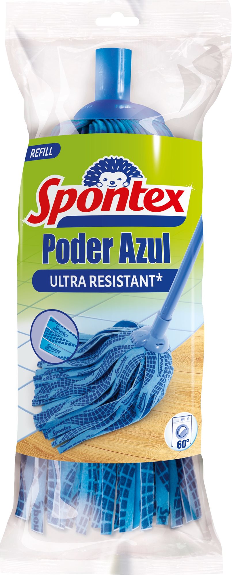 SPONTEX Poder azul felmosó pótfej