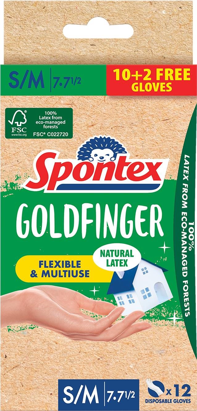 SPONTEX Godfinger S/M, 12 db